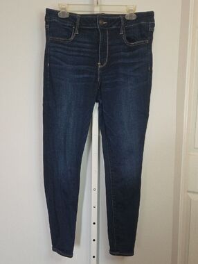 American Eagle Ne(x)t Level Stretch Skinny Jeans Dark Wash Size 14